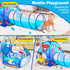 3PC Kids Ball Pits for Toddlers with Kids Play Tent, Kids Tunnel for Baby, Children Pop Up Indoor/Outdoor Playhouse Toy
