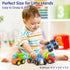 HOLA Toys for 1 Year Old Boy Birthday Gift - 4 PCS Toy Trucks, 4WD Friction Power Car Toys for 2 Year Old Boy