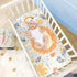 WDdZzyy 28" 52" Funny Lion Silver Cooling Baby Toddler Mattress x Breathable Crib Bumper Pads for Baby&Toddler