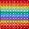 100 Pop It Fidget Toy Rainbow Counting Chart for Kids - Bubble Pop Its - 1st Grade Classroom Must Haves