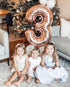 40 Inch Large Rose Gold Number 3 Balloon, Jumbo Mylar Foil Helium Balloon for Birthday Party