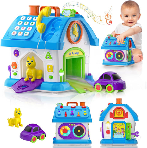 1 1st 12-18 1-2 Hurdaos Montessori Toys for Year Old Boy Girl Gifts, Birthday for One Year Old Boys Girl First Gift