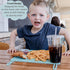 The Table Tyke Silicone Placemats for Toddlers with Patented Edge Bumper | Kids Placemats Non Slip Travel Ready | Baby