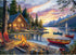 zhiseoyi Jigsaw Puzzle for Adults 500 Pieces 500 Piece Puzzle with Scenic Cabin,