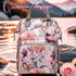 Backpack Backpack Floral Diaper Bag with Coin Bag USB Charging Port Stroller Straps and Insulated Pocket,Travel Nappy