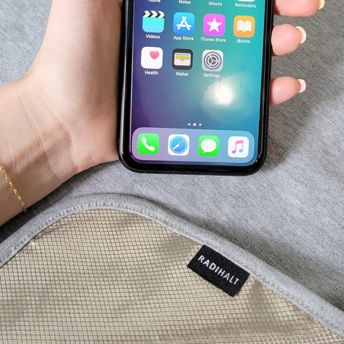 RadiHalt Faraday Blanket for Cell Phone and Laptop, Protection Against Cell Signal, WIFI, Bluetooth, RF Signals