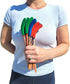 Hockey Stick Pencils (9") with Colorful Top Rubber Blade Erasers, Bulk Party Favor, Goodie Bag (48 Pack)