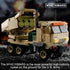 JOYCOLI Sets 2 M2 8-14 Military Vehicles Building Compatible with Lego, Includes Army Armored Trucks Toy Models