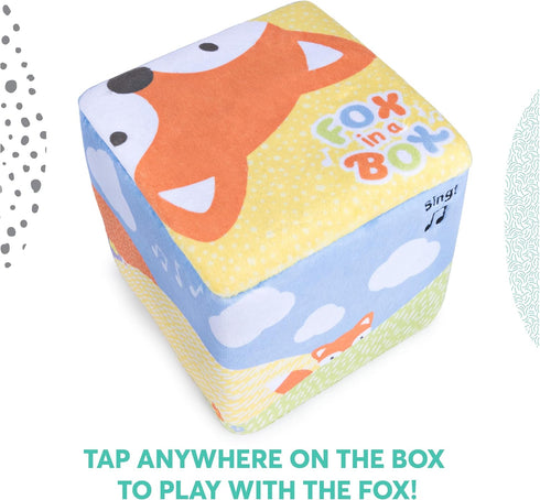 Baby GUND Fox in a Box, Animated Plush Activity Toy for Babies and Infants, Multicolor, Ages 0 and Up