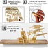 PATHFINDERS Leonardo Da Vinci Ornithopter STEM Toy Science Kit - 3D Puzzle Gift for Kids 9+