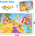 LELEMON Puzzles for Kids Ages 4-8,60 Piece Puzzles for Kids Ages 4-6,Children Jigsaw Puzzles Kids Puzzles in a Metal Box,Educational Learning Puzzle Games Puzzle Toy for Girls and Boys