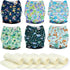 Mama Koala 3.0 Cloth Diapers for Babies, One Size Washable and Reusable