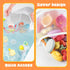 Bath Toy Storage - 4.15 Gallons Bath Toy Holder with Bottom Zipper for Quick Access Baby Bath Accessories