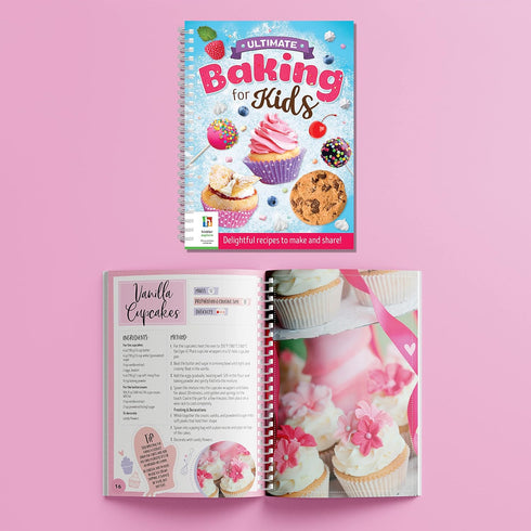 Hinkler Ultimate Baking for Kids Kit - Cookbooks and Baking Utensils for Children Aged 8 to 12