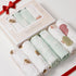Nightingale Baby Washcloths, Rayon from Bamboo Organic Cloths with Cotton, Newborn Bath Essentials, 12"x12" (Bee) - 6