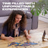 UNIDRAGON Original Wooden Jigsaw Puzzles - Milky Whales, 172 Pieces, Medium Size, Unique Gift Package