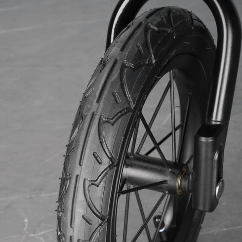 RUTU Front Tire and Inner Tube Set for Kid Bicycle BoB Revolution SE/Pro/Flex, Compatible with 3-Wheeler Models