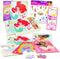 Princess Wooden Puzzle 5 Pack - 24 Piece Bundle with Holding Tray and Stickers for Kids