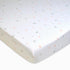 TL Care 100% Natural Cotton Fitted Pack and Play Sheet - 39" x 27" - Pink Stars and Moon for Boys & Girls