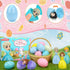 iMiibel 12 Pack Prefilled Easter Eggs with Princess Eggs Filled for Egg Hunt Easter Party Favors for Kids Boys Girls