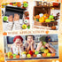 Motionchic 50 Pcs Thanksgiving Stress Balls Thanksgiving Party Favors Pumpkin Stress Balls Goodie Bag Stuffers Mini