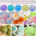 VIVIMAGIS 15pcs (15Transparent) DIY Stress Ball Kit Blank Skins with Air Pump & Expander Tool for Making Pressure