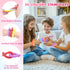 Gocozer 30-Pack Valentine's Day Cards with Stretchy String Toys Unicorn Noodles & Fidget Toys for Kids, Kids Valentines