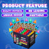 (Pack 24) 1 Oz Summer Mini Crayon Bubbles for Kids - of Bulk Fl Bottles w/Wands - Crayon Shape Bubbles in Bright Colors