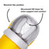 Diono Universal Newborn Pod for Sleeping, Water Resistant Lining, Baby Head and Body Support, Yellow Sulphur