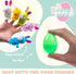 36 JOYIN Pcs Pre-Filled Easter Eggs Filled with Animal Finger Puppets for Kids Toddlers Easter Egg Hunt, Basket