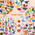 150 Pack Animal Erasers for Kids, Bulk Pull Apart Erasers, 3D Puzzle Erasers for Classroom Rewards