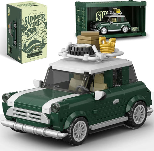 dOBROMOb dOMOb Mini Summer Camper Car Building Kit 356 pcs Building Blocks Set