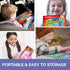 QUOKKA Magnetic Puzzles for Kids 4-6, 36 Pcs Travel Games for Ages 3-5, Learning Magnet Gift for Road Trip
