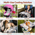 Packs, Summer NCVI Car Seat Cooling Pad with Ice Quick-Cool Insulated Car Seat & Stroller Cover for Hot Weather, Sun