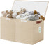 Bagnizer Large Toy Storage Box with Lids, Collapsible Sturdy Baby Storage Organizer