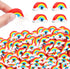 240 Pieces Rainbow Erasers for Kids, Bulk St. Patrick's Day Cute Classroom Prize Supplies