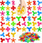 wvqibvqi 60 Pcs Mini Fidget Spinner Toys , Fidget Toys Bulk for Kids,