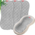 Quilted Thicker Changing Pad Liner 3 Pack Waterproof, Fit for Changing Table