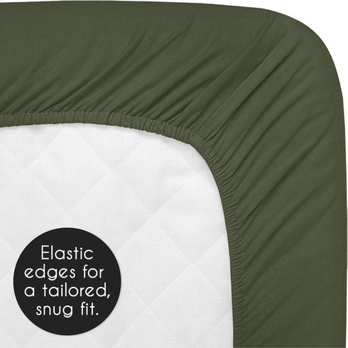 Sweet Jojo Designs Dark Green Boho Arrow Boy Girl Baby Fitted Crib Sheet Infant Newborn Nursery Toddler Bed Room