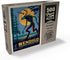 MyPuzzle Legends of The National Parks: Voyageurs' The Wendigo, Vintage Poster - Premium 500 Piece Jigsaw Puzzle for