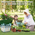 Set 14Pcs Kids Gardening Gardening Tools for Kids with Tote Bag,Watering Can, Shovel, Apron, Garden Book and More