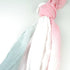 HonestBaby Organic Cotton Swaddle Blankets, Pink Gray Ombre, One Size