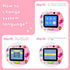 GydEuphranor 3-12 1080P 16GB Kids Digital Camera for Boys and Girls Ages - Selfie Dual Lens Camera with SD Card