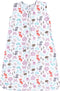 Hudson Baby Unisex Baby Cotton Sleeveless Wearable Sleeping Bag, Sack, Blanket, Woodland Fox, 0-6 Months
