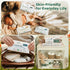98% 168 Count (3 Packs) Naty Flushable Baby Wipes | Water, Hypoallergenic & Natural for Sensitive Skin | Unscented