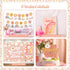 Hombae Groovy One Birthday Decorations, Hippie Daisy First Party Decor, Boho Themed Backdrop Balloon Monthly Photo