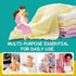 5 Pack, 12 12 inches MUKIN Baby Muslin Washcloths, Natural Cotton, Soft Newborn Face Towel, x