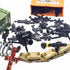 25 Pcs Military Toy Soldiers Figures Pack, Weapons Set for Building Blocks Compatible with Major Brands, 3 Years+