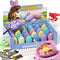 24 Pack Colorful Dinosaur Eggs Excavation Kit with Learning Cards - Dino
