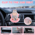 SYFLHYP 4-7in Cute Doll Car Seat for Labubu, Premium Car Seat Accessories for Dolls, Including Air Vent Clip, Desktop